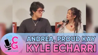 Andrea Brillantes, proud at happy makawork ang Best Friend niyang si Kyle Echarri | Chika at Ganap