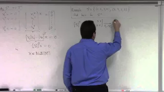 Advanced Calculus: Lecture 8 part 1: tangent and normal spaces