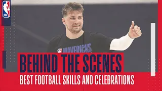 😱 LUKA DONČIĆ FOOTBALL SKILLS! | The best soccer skills and celebrations from behind the scenes