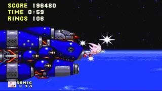 Sonic 3 And Knuckles Final Boss + Good Ending As Sonic HD.