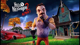 WR First Ever Sub 15 Hello Neighbor 2 Alpha 1 speedrun any% Old Patch 14:299