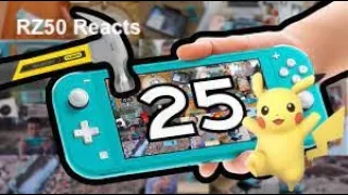 RZ50 Reaction: 25 Ways to Break a Nintendo Switch Lite