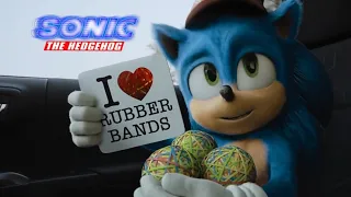 Sonic the Hedgehog (2020) HD Movie Clip "The World's Largest Rubber Band Ball"