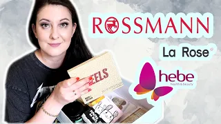 HAUL Rossmann, Hebe, La rose...