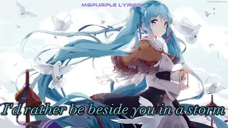 Nightcore - I'd Rather (Lyrics)