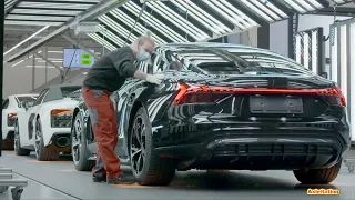 Процесс сборки Ауди.Audi e-tron GT