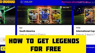 How To ALWAYS Get Epic Players in Every Pack in efootball 2023 Mobile (Free 300 coins Trick)