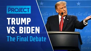 Moderator Wins Final Debate As Trump And Biden Face Off Less Fierce | The Project