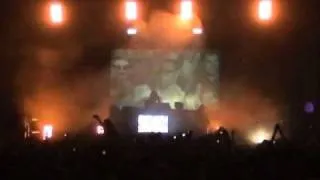 Aphex Twin @ LED festival, London. feat. Die Antwoord, visuals by Weirdcore.