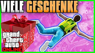 Viele Geschenke in GTA und viel Geld mit Zeitrennen - GTA 5 Online Deutsch