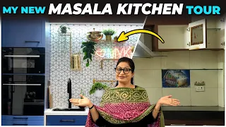 My New Masala Kitchen Tour 🥰 @MasalaKitchenbyPoonam @MaaYehKaiseKarun | Poonam Devnani