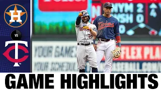 Astros vs. Twins Game 1 Highlights (5/12/22) | MLB Highlights