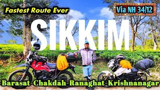 Kolkata To Siliguri By Bike  || Fastest Route Ever || Kolkata To Sikkim By Bike @kolkatahawks