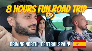 8 Hours of Road Trip: Fun, laughters and Stunning Landscapes in Central-North Spain 🚗✨