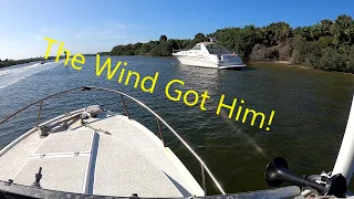 45ft Sea Ray + Wind + Shallow Water = A Call to TowBoat US