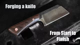 How to forge a knife - From start to finish