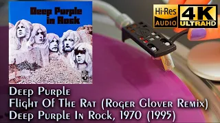 Deep Purple - Flight Of The Rat (Roger Glover Remix) In Rock, 1970!!!, Vinyl video 4K, 24bit/96kHz