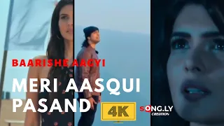 Baarishe Aa Gayi Aur Chali Bhi Gayi Full Screen Status | 4K | Meri Aashiqui