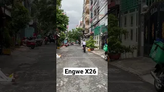 Engwe X26 được anh khách đến đón trong buổi chiều mưa Sài Gòn #engwe #xedapdientroluc #x26 #bike
