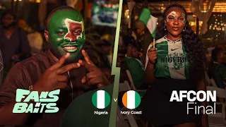 AFCON Final | Nigeria vs Ivory Coast | Fans N Bants Highlights