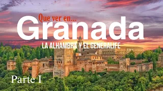 Granada (España) 🧳 part.1 La Alhambra y el Generalife