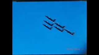 8mm Home Movie Blue Angels Airshow