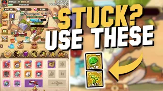 BEST SKILLS to use EARLY if you get stuck in Legend of Mushroom