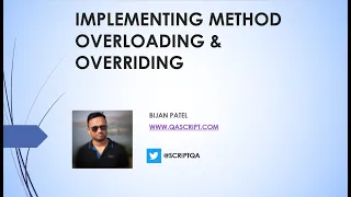 Java OOPS Concepts In Selenium - Implementing Method Overloading and Method Overriding in  Selenium