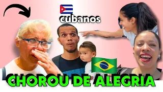 CUBANOS NO SHOPPING do BRASIL pela PRIMEIRA VEZ .Ficamos CHOCADOS a mãe CHOROU de emoção #lulu