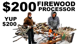 $200 Firewood Processor!
