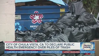 California sanitation worker strike has trash piling up | Rush Hour