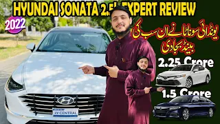 Hyundai Sonata 2022 Expert Review | Sonata 2.5 Futuristic Car | Pakistan Cars