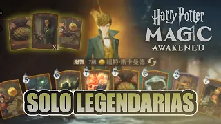 ¡JUGANDO CON SOLO LEGENDARIAS! || Harry Potter Magic Awakened