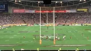 NRL GF 2015 - Johnathan Thurston's Field Goal