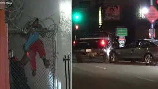 VIDEO: Suspect arrested after wild chase in South Los Angeles | ABC7