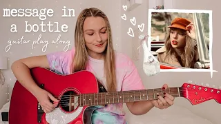 Taylor Swift Message In A Bottle Guitar Play Along // Red (Taylor’s Version) Nena Shelby