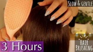 [ASMR] Sleep Recovery #6 | 3 Hours Hair Brushing with Tangle Teezer  | No Talking