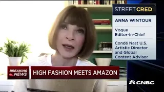 Vogue Editor-in-Chief Anna Wintour on Amazon collaboration