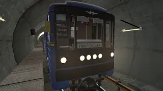 ДНЕПРОВСКИЙ МЕТРОПОЛИТЕН В МЕТРОСТРОЕ!!! ► Garry's Mod Metrostroi