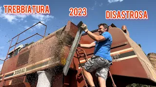 Trebbiatura 2023 annata complicata  ce la ricorderemo…