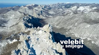 Velebit zimi / Velebit mountain in winter, Croatia