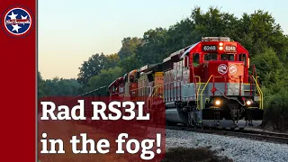 Awesome RS3L & Heavy Fog on the Nashville & Eastern!  (8-31-22)