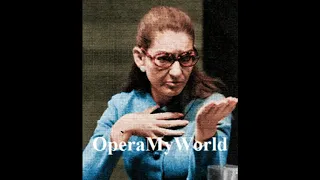 Maria Callas's Strong Chest Teaching Iago's aria from Otello