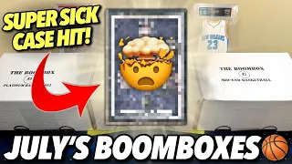 SUPER SICK CASE HIT PULL!!! 🤯🔥 Opening July's Elite, Platinum, & Mid-End Basketball Boomboxes