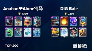 Anaban❤️Alone河马 vs DIG Bale [TOP 200]