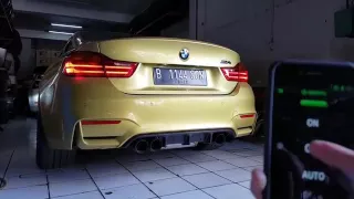 BMW F82 M4 | Armytrix Система выхлопа VALVETRONIC | обороты & ускорение звук!