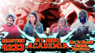 My Hero Academia - 4x23 - Let It Flow! School Festival! - Group Reaction