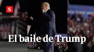 El baile de Trump, tras decir que se siente como “Supermán” luego de tratamiento | Videos Semana