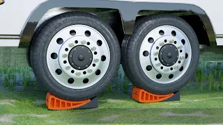 CARMTEK - Fit RV Levelers - Level your RV in 3 easy steps - Leveling Tutorial