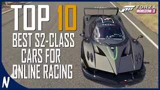 TOP 10 BEST S2 CLASS CARS FOR ONLINE RACING | Forza Horizon 3